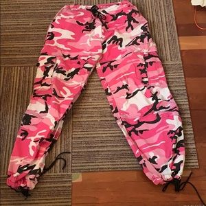 Pink Rothco Camo Pants